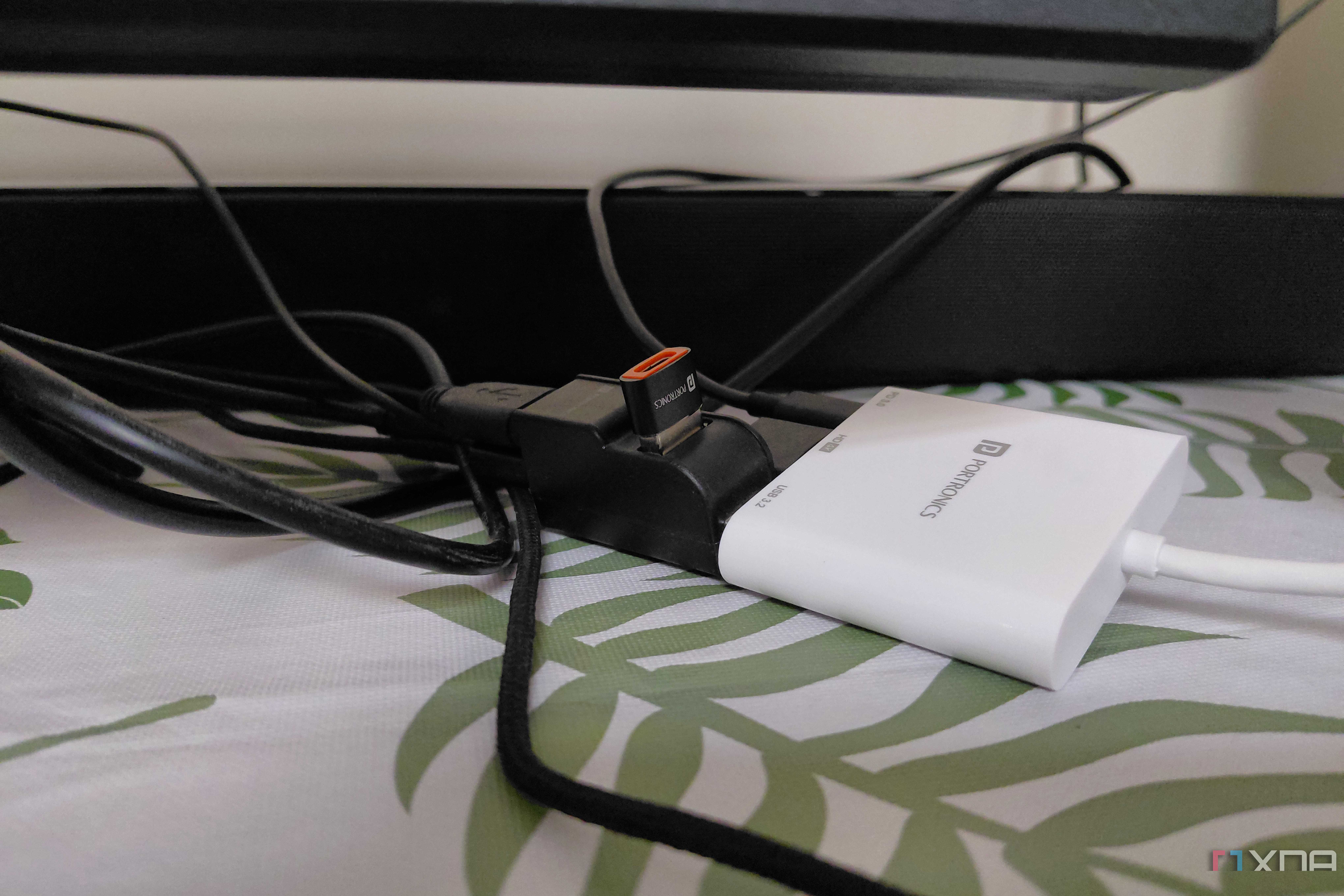 photo of samsung dex connection