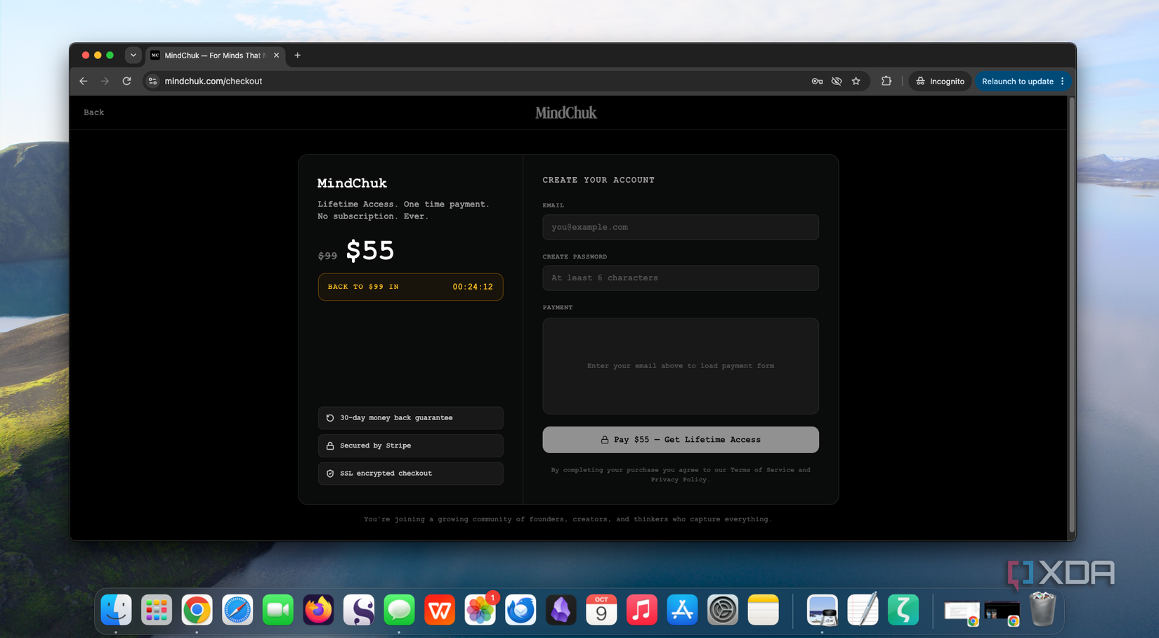 Mindchuk subscription cost