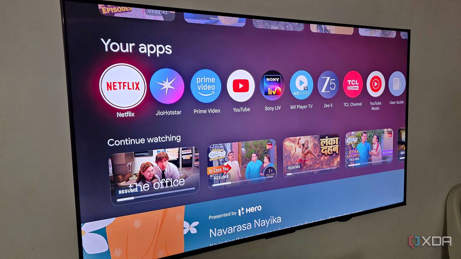 A smart TV