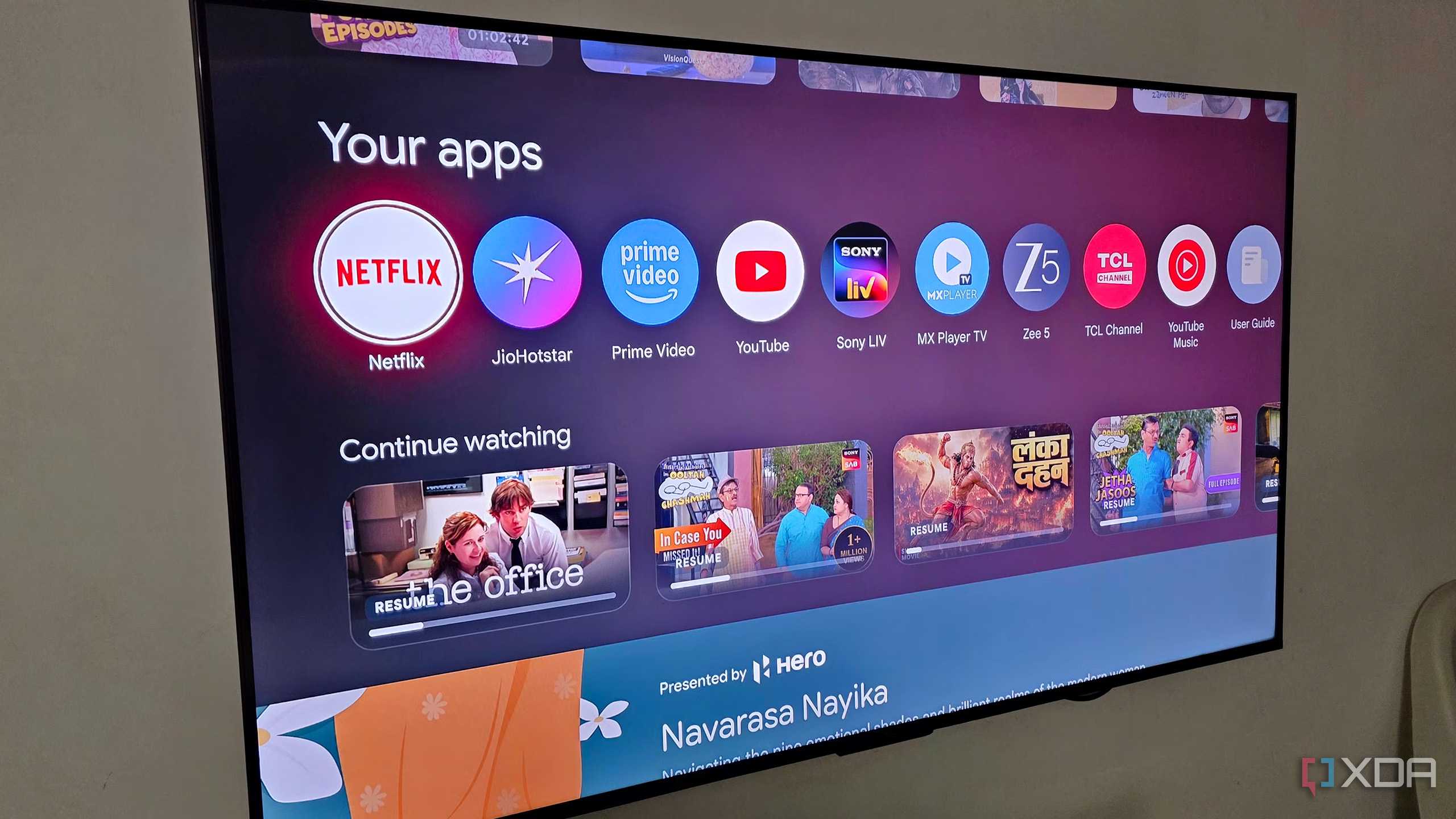 A smart TV