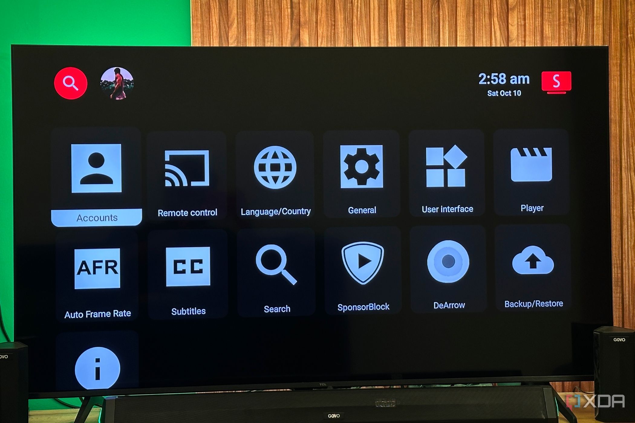 smarttube-settings-on-google-tv-sideloaded