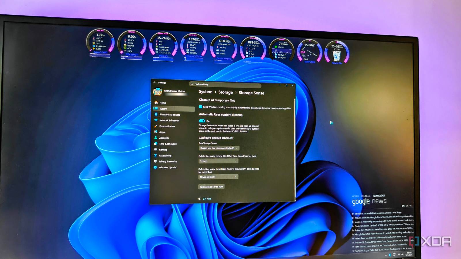 Storage Sense sur Windows 11 : mal réglé, ça pollue ton disque