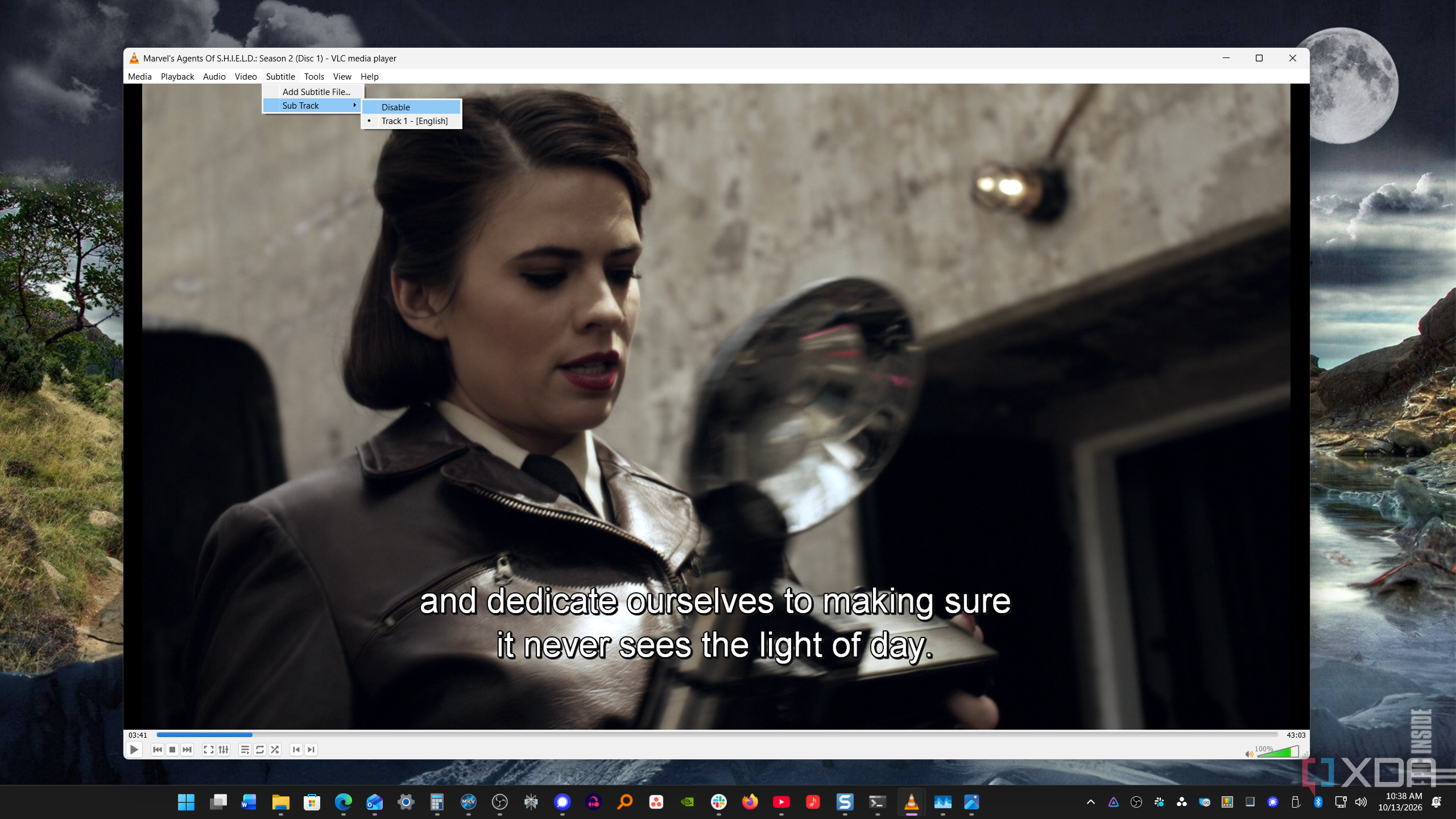 Subtitles VLC Enable or Disable