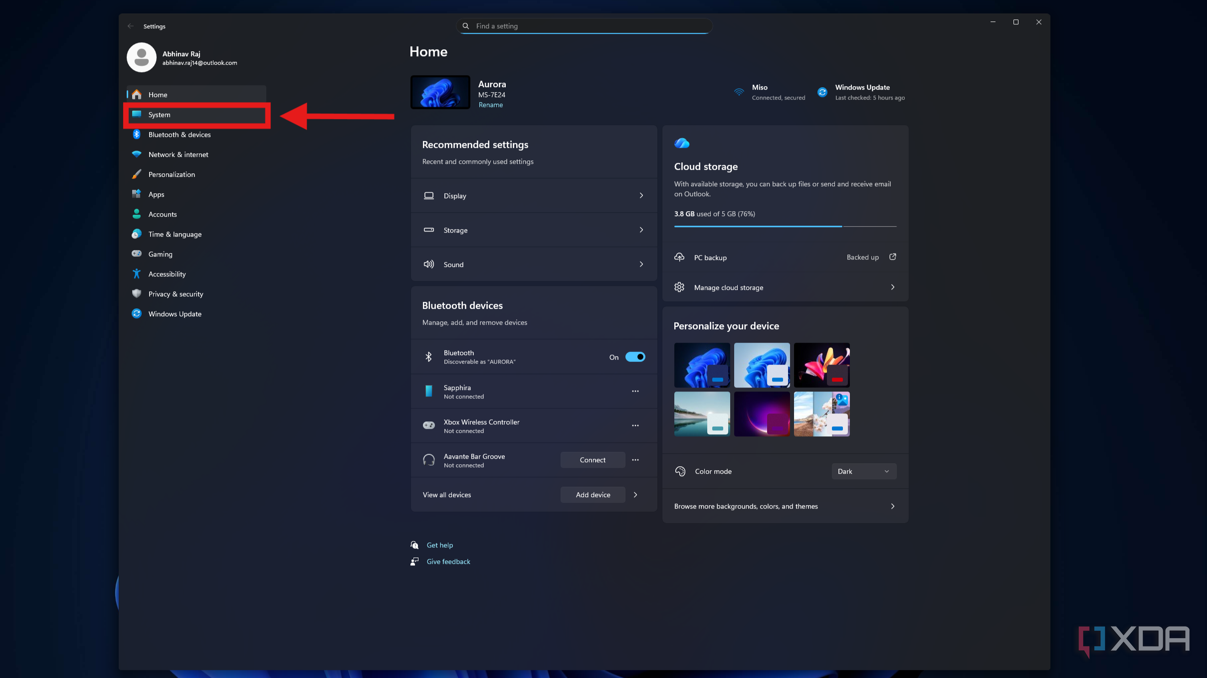 Список элементов временных файлов в хранилище Windows 11 включая кэш шейдеров