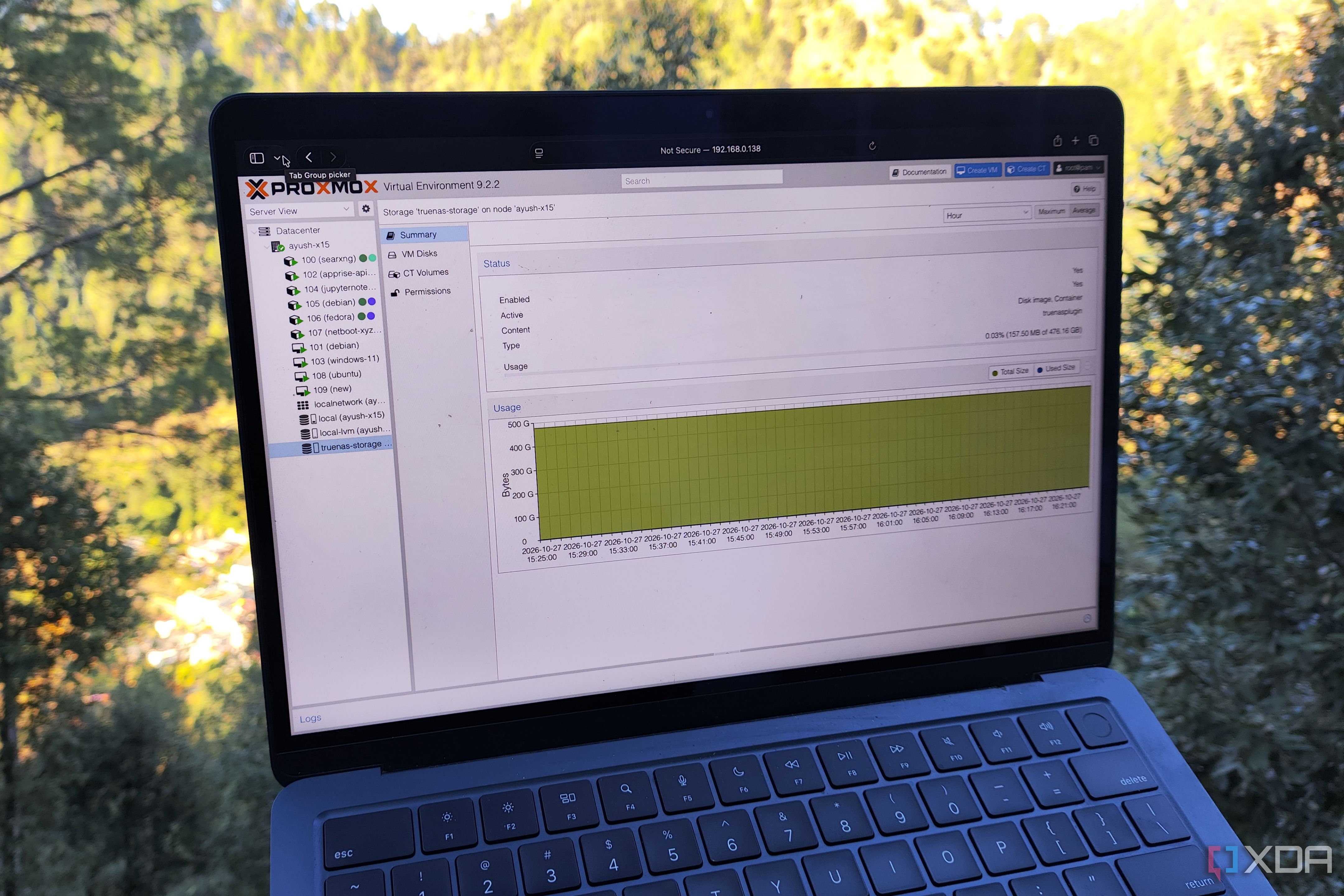 Accessing an iSCSI share via the TrueNAS-Proxmox plugin