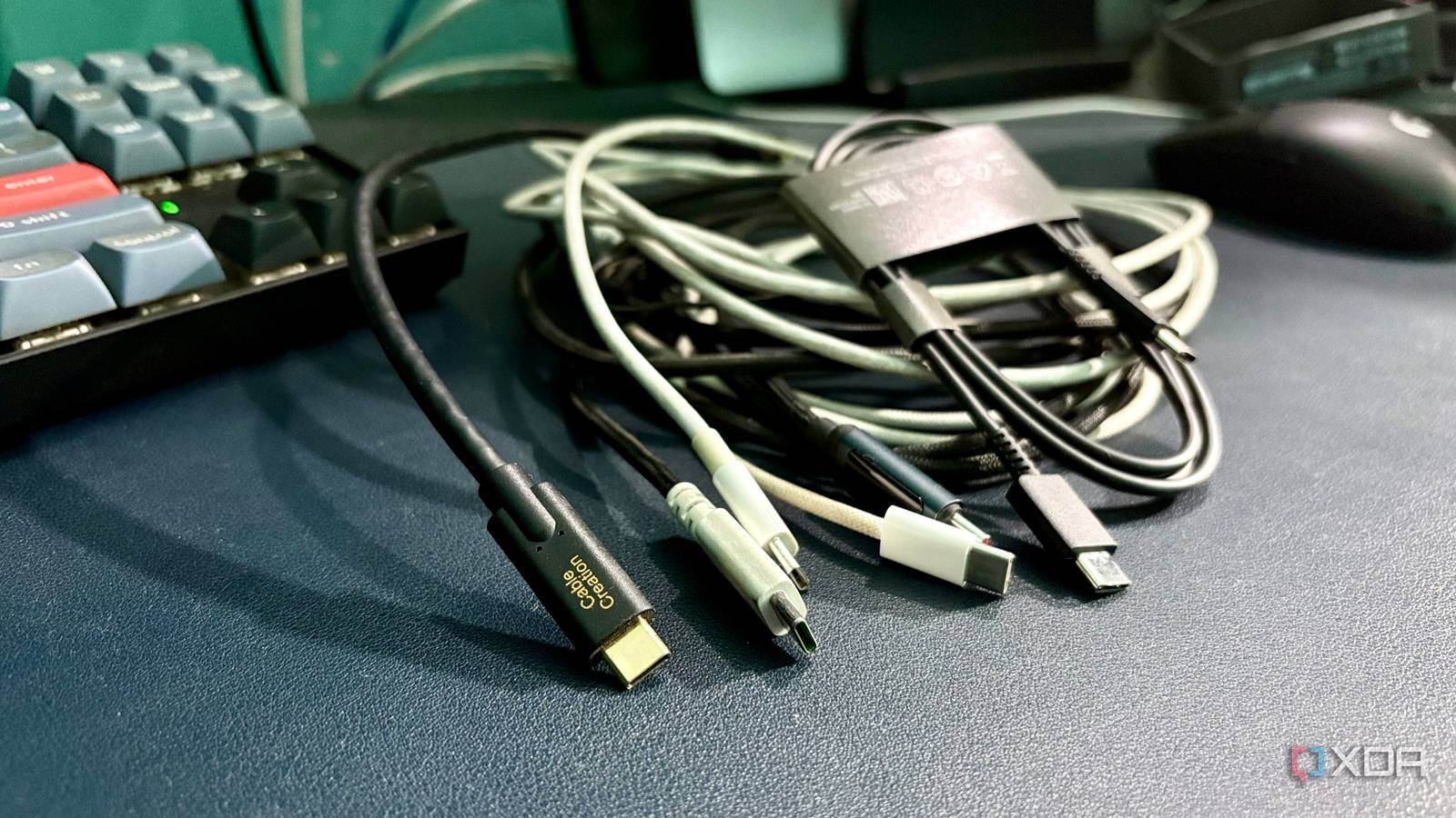 Die meisten USB-C-Kabel in Ihrer Schublade können keinen Monitor ansteuern ...