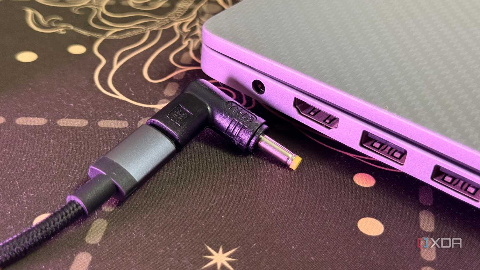 Work Relating Computer I lost my old laptop's barrel charger, so I added USB-C charging for ...