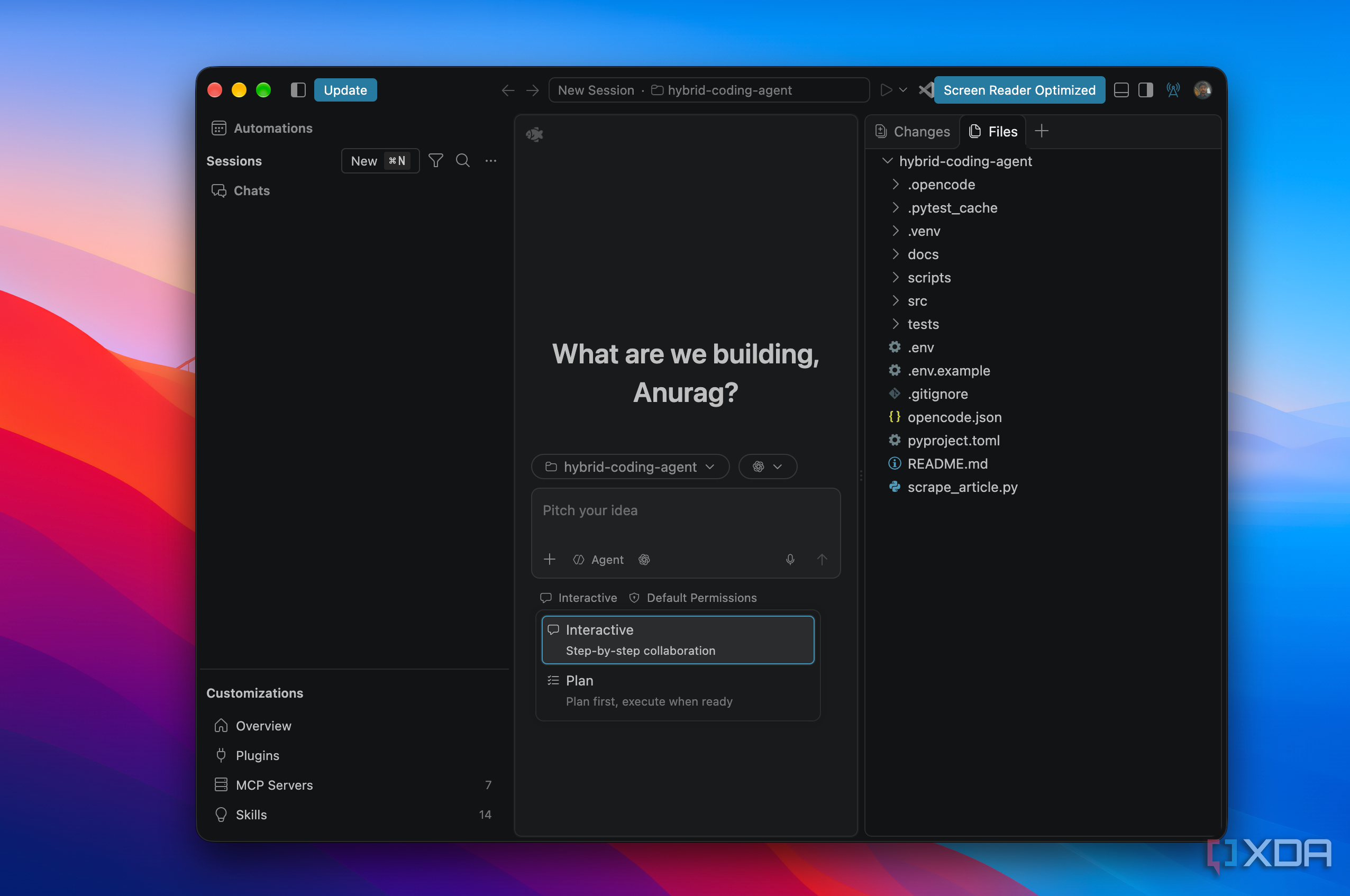 VS Code agent permissions