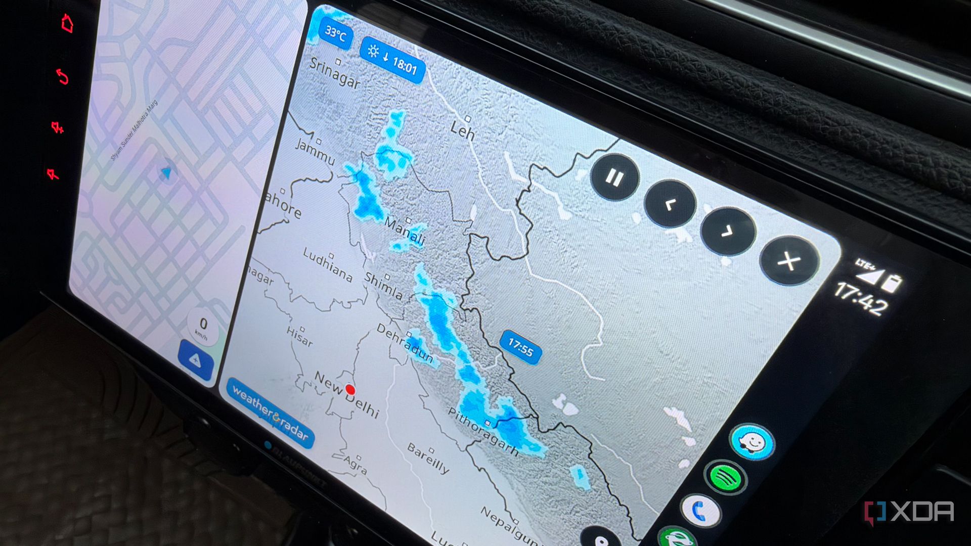 I added live weather radar to Android Auto, and it changed how I plan ...